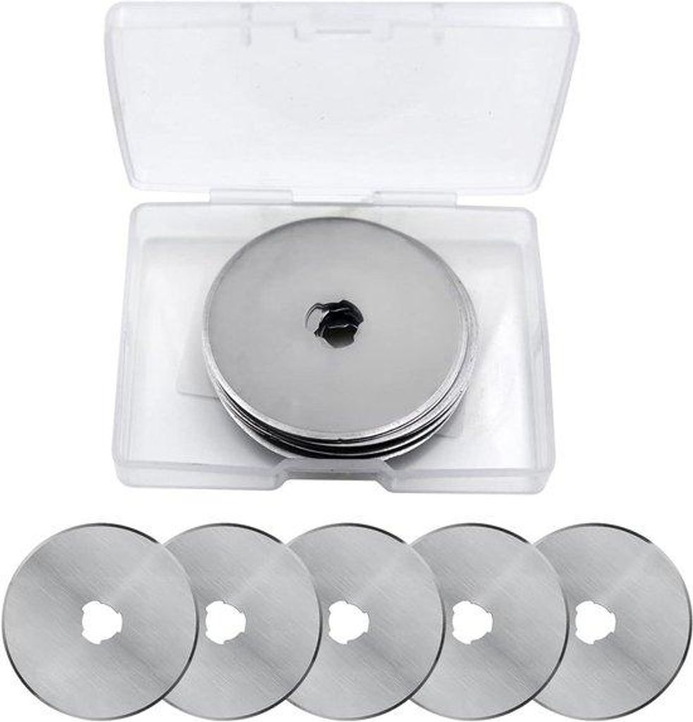 45 mm Reservemesjes für Rollmäher - Set aus 15 Stücken