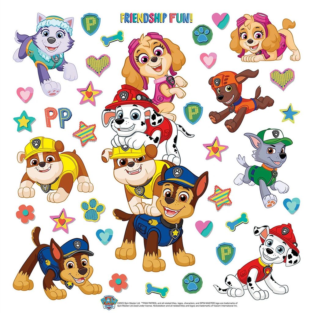 AG Design Wandstickers Paw Patrol, 30 x 30 cm Produktbild 