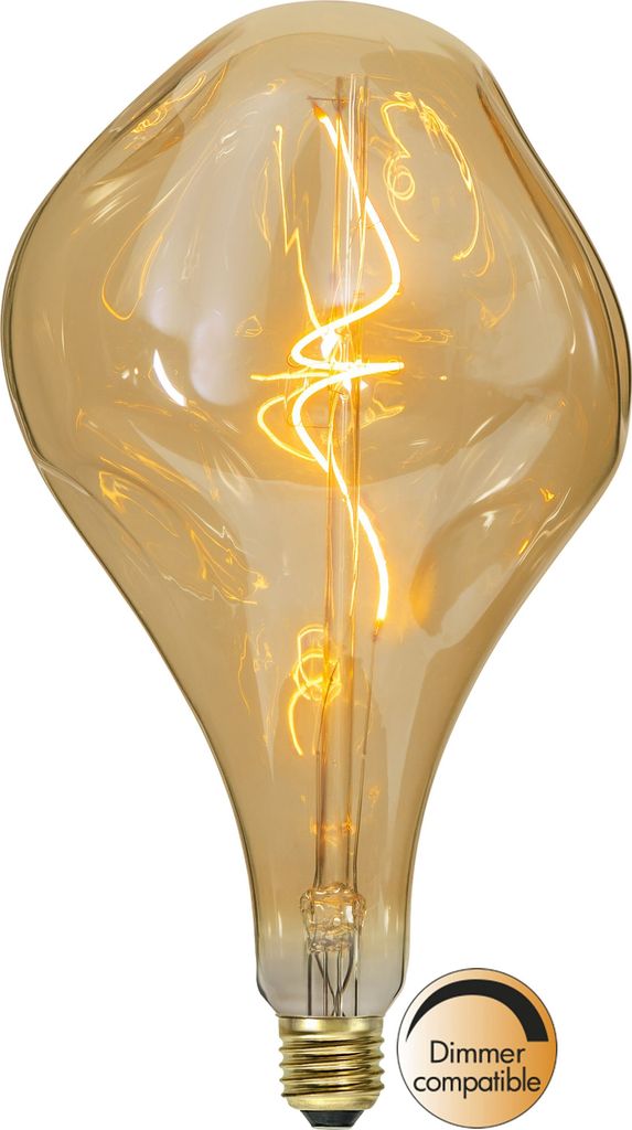LED-Leuchtmittel Industrial Vintage E27 38W 220lm dimmbar gold