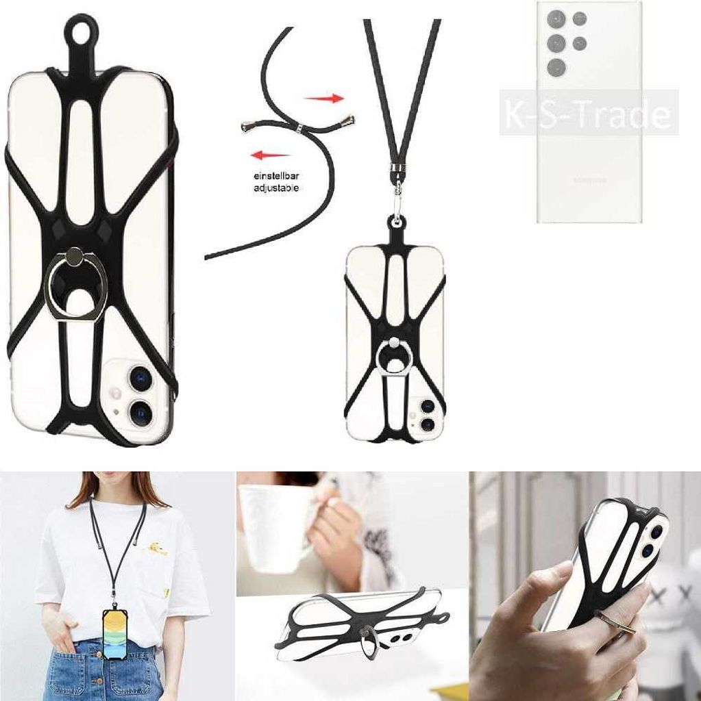 K-S-Trade 3in1 Handykette Handyband Handykordel Halsband Produktbild 