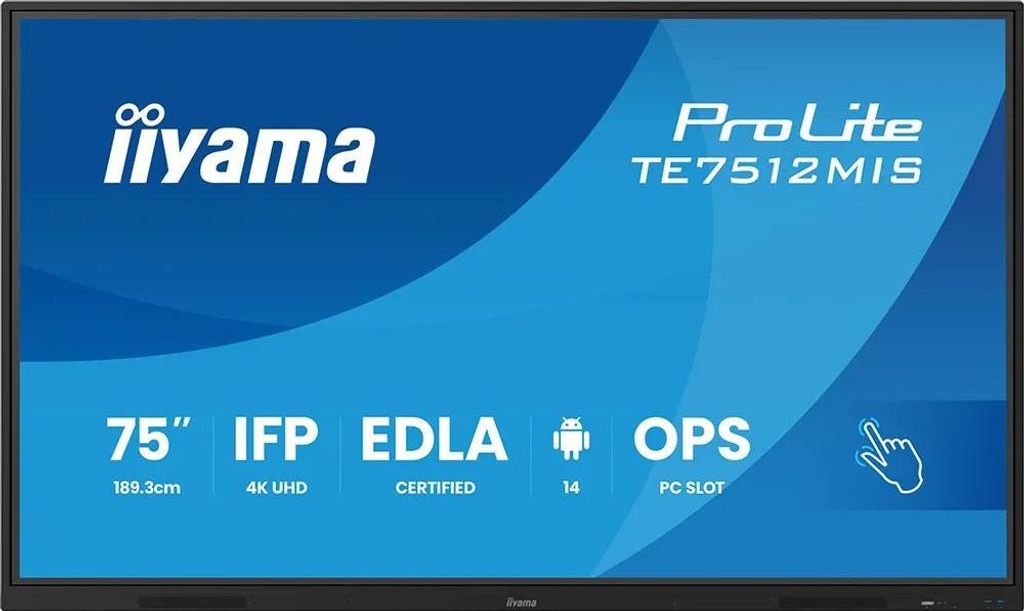 iiyama ProLite TE7512MIS-B4AG, Public Display, (UltraHD/4K, VA