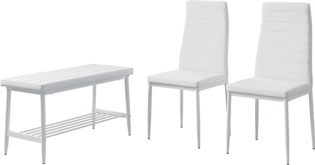 Set de Meubles Blanc 85cm Vicco Grand avec Finition Mate Modèle 51761