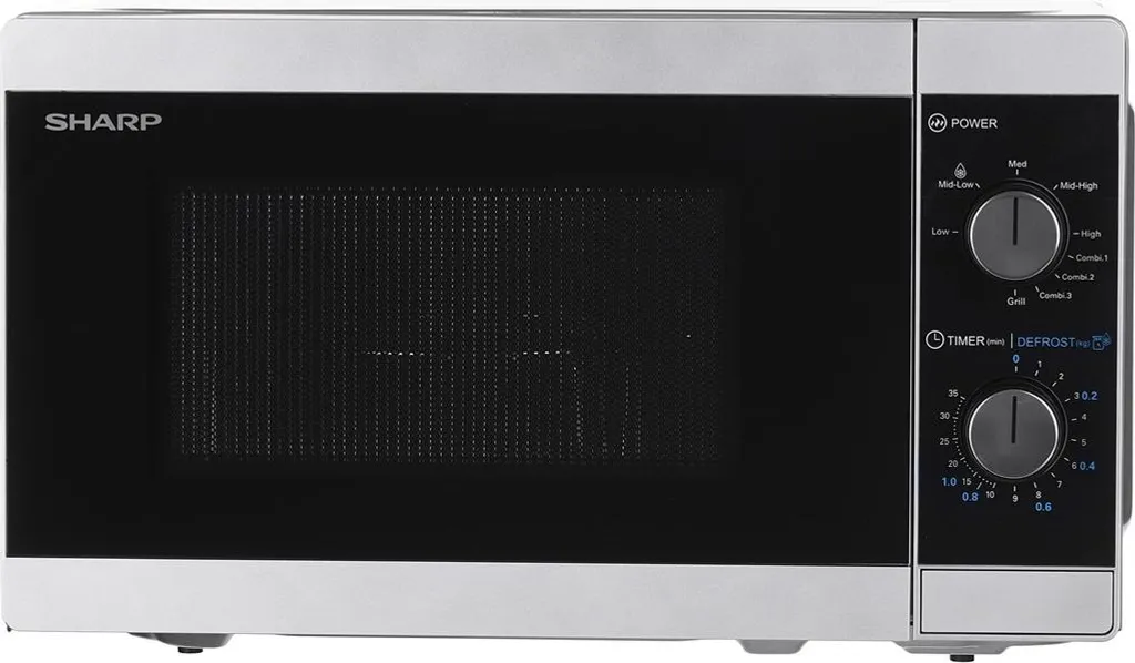 Sharp Microonde YC-MG01E-S Argento con Grill | Risparmia Tempo - 13