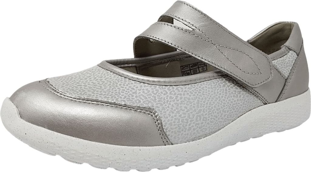 Waldläufer Komfort Slipper Damen 31373831333835 Grau 41 EU