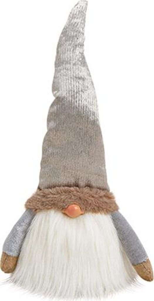 Weihnachtswichtel mit glänzender Mütze