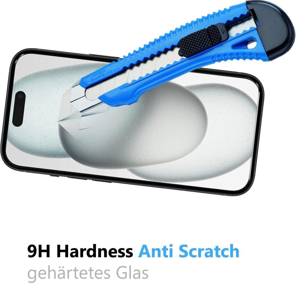 Panzerglas für Apple iPhone 16 Schutzfolie 2x Kamera Produktbild 7
