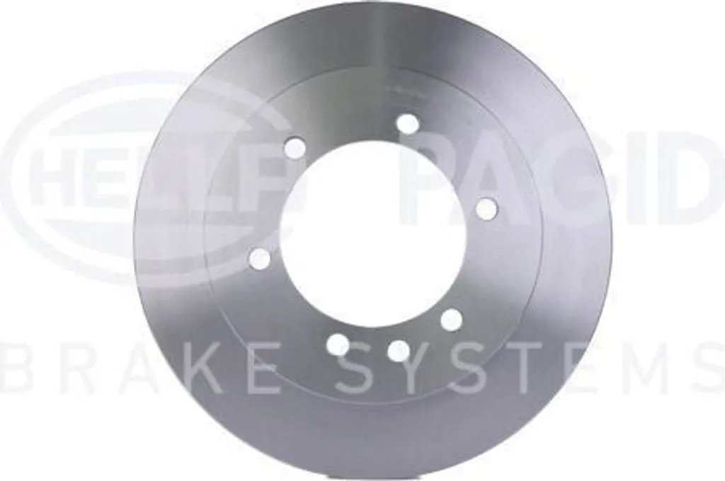 Disque de frein HELLA 8DD 355 110-831 robuste avec revêtement anticorrosion