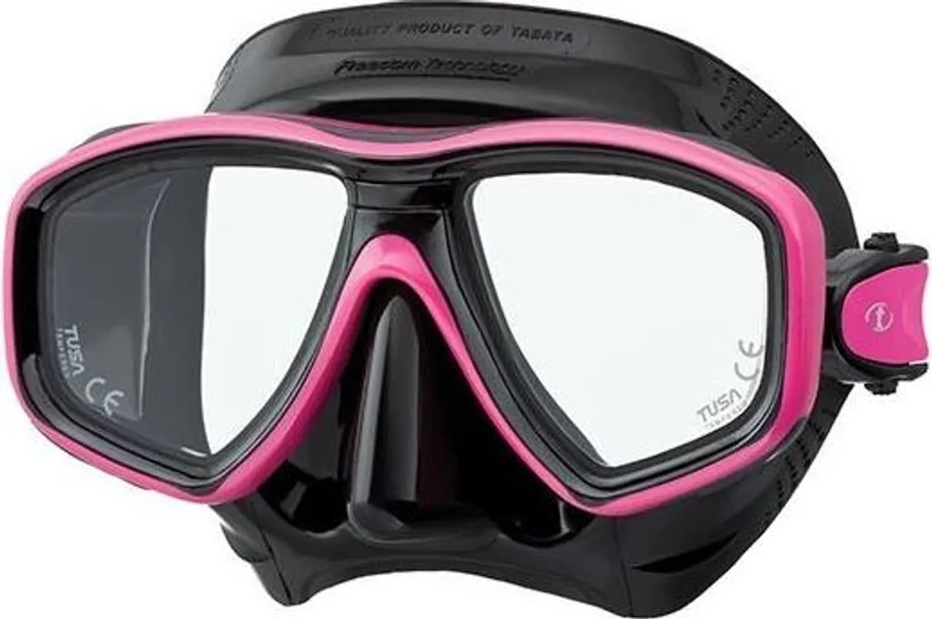 Masque TUSA CEOS Noir et Vert M-212 pour Plongée sous-marine de Loisir
