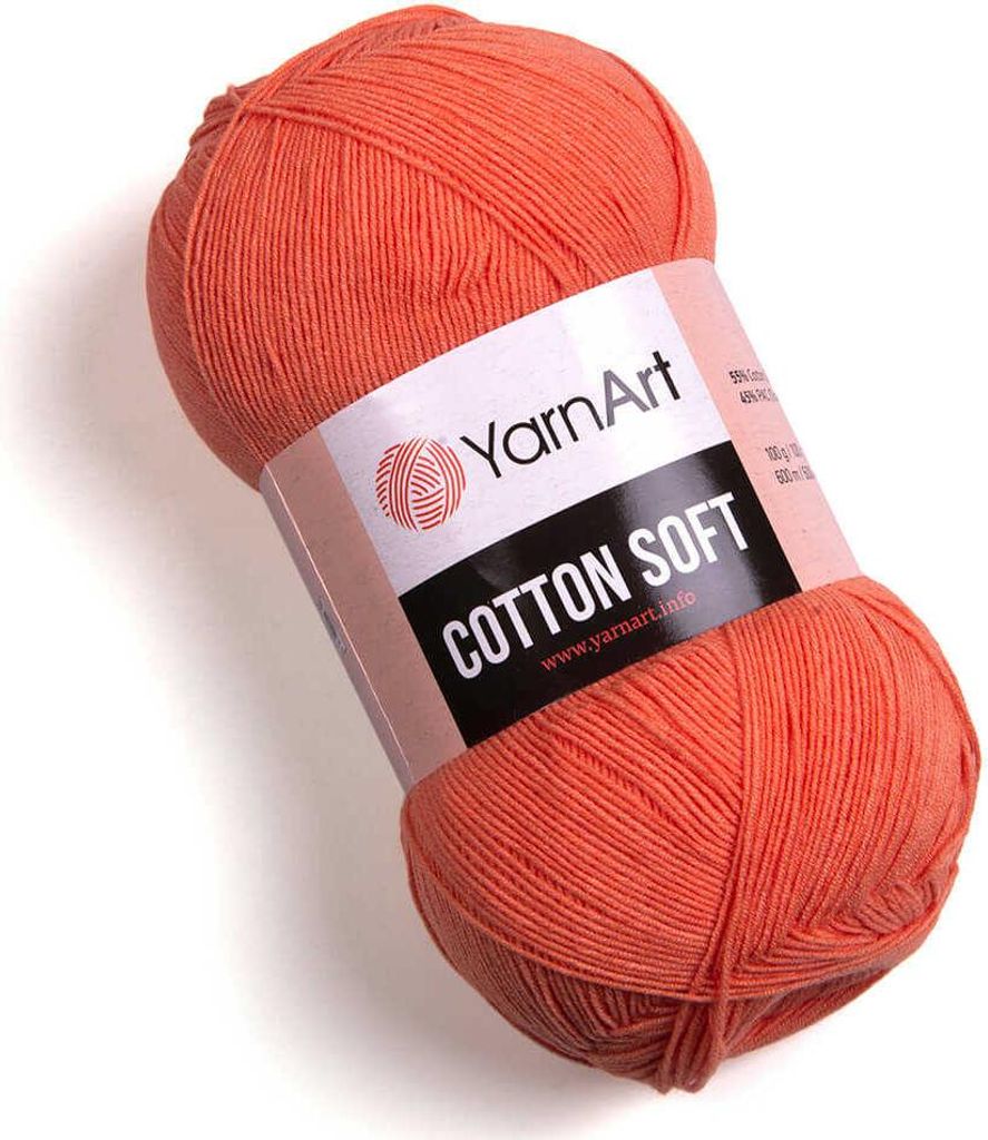YarnArt Bavlna Soft příze 100 g / 600 m - barva 23 Obrázek produktu 