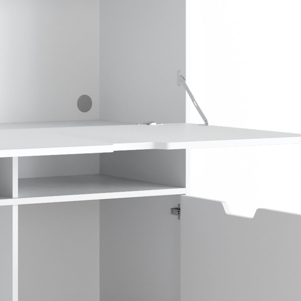 Vicco Sekretär Schreibtisch Berdi, 110 x 45 cm, Weiß Produktbild 6