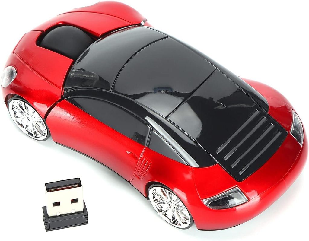 Maus, 2,4 G Maus mit USB-Empfänger, Tragbare für PC, Tablet, Laptop, Spiele, Büro, 800-1200-1600DPI Ergonomisches Design optische Technologie