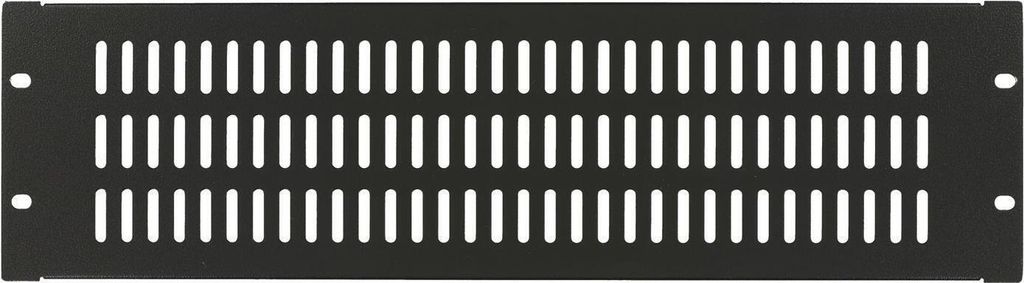 Lanview 3U 48,30cm (19") SCREW TYPE, VENTED (RAB210BL)