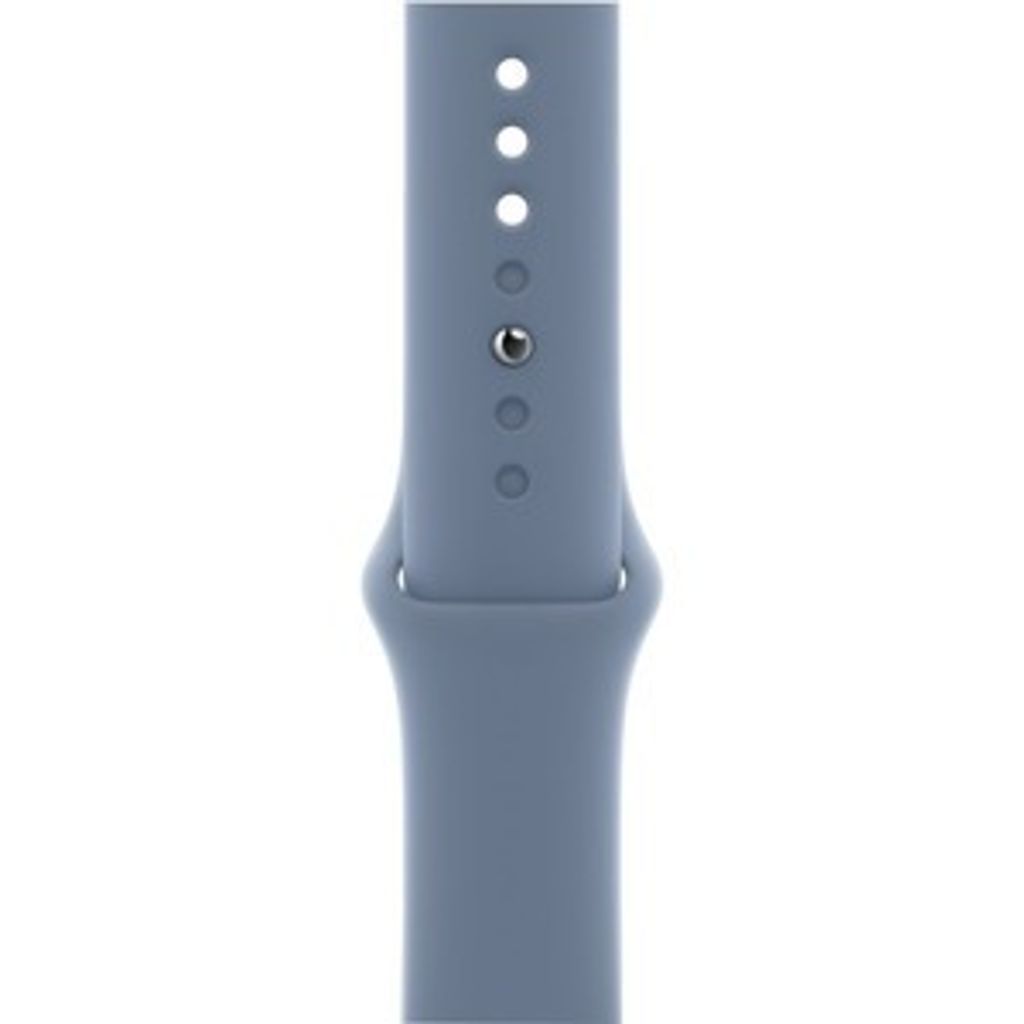Apple Smartwatch-Band - 1 - Regular - Pin & Tuck Aufsatz - Schieferblau - Fluorelastomer