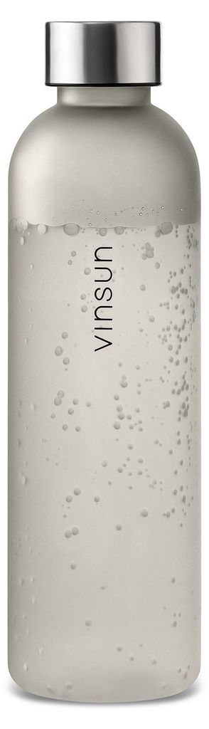 Trinkflasche 650ml Sport Wasser Flasche BPA frei Kohlensäure geeignet Vinsun