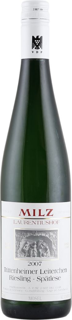 Josef Milz Leiterchen Riesling Spätlese 2007 | Weißwein | Produktbild 