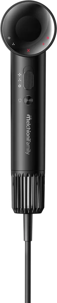 Sèche-cheveux Compact Noir 1400W avec Réglage de Température Précis