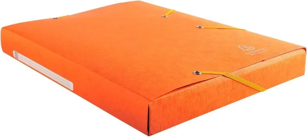 Chemise 3 rabats A4 ultra-rigide en carton Manila 425g orange - 10 unités