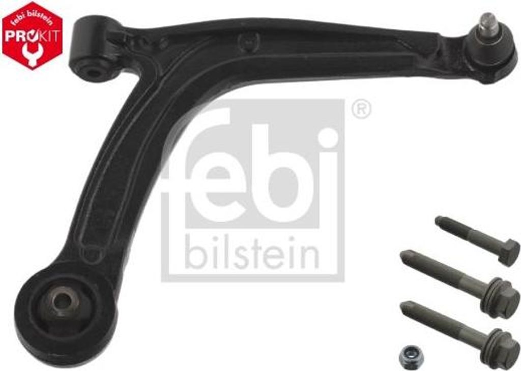 FEBI BILSTEIN 40711 Querlenker, Radaufhängung OE 51857022 kompatibel mit 500, 500C