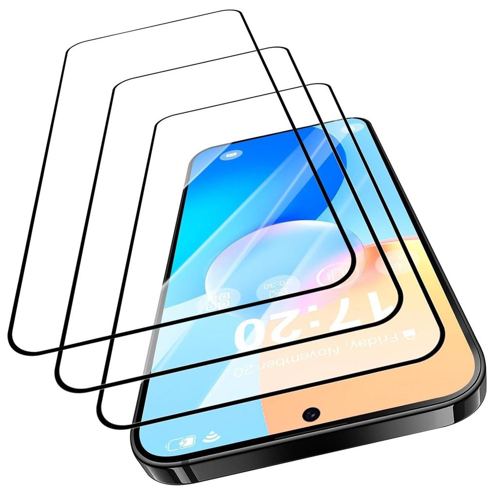 CLM-Tech 3er Set Schutzfolie kompatibel mit Samsung Galaxy S26 Panzerglas Crystal Clear Displayschutz 9H Glas - Folie kristallklar 3X Stück