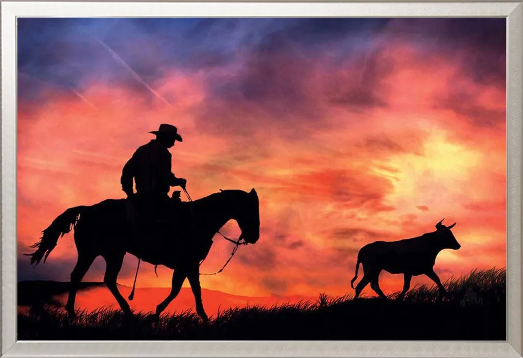 Poster Artistico Laird The Long Ride Home Cornice Alluminio Shinsuke