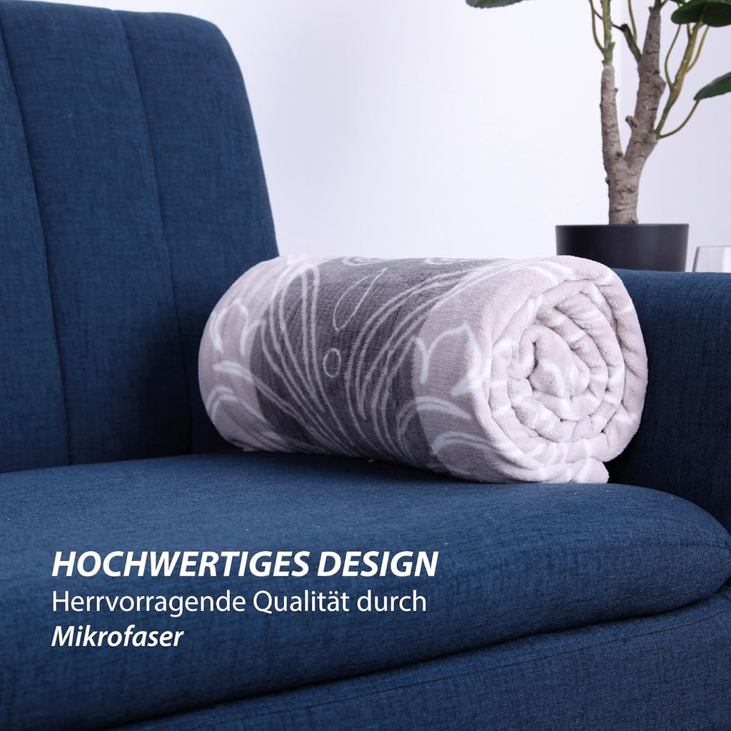 Stamina BK5621 | Coperta in pile Lambert 150x120 cm - Colore