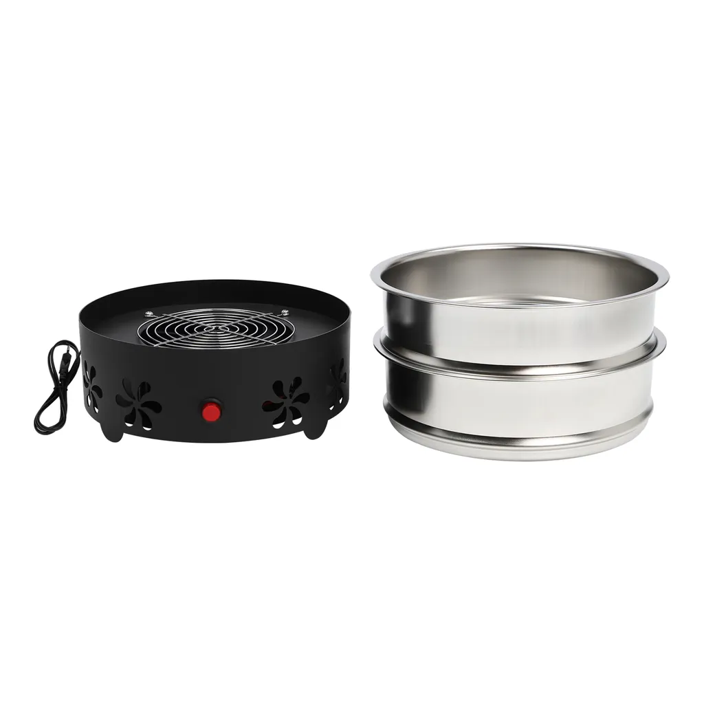 Refroidisseur de Grains de Café Électrique 1,3 lb en Acier Inox 220V