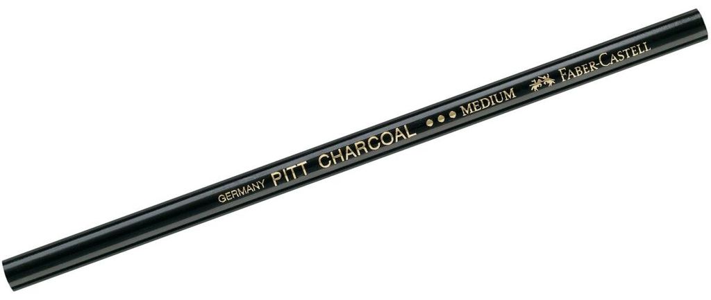 Faber Castell Kohlestift fettfrei Pitt medium Produktbild 