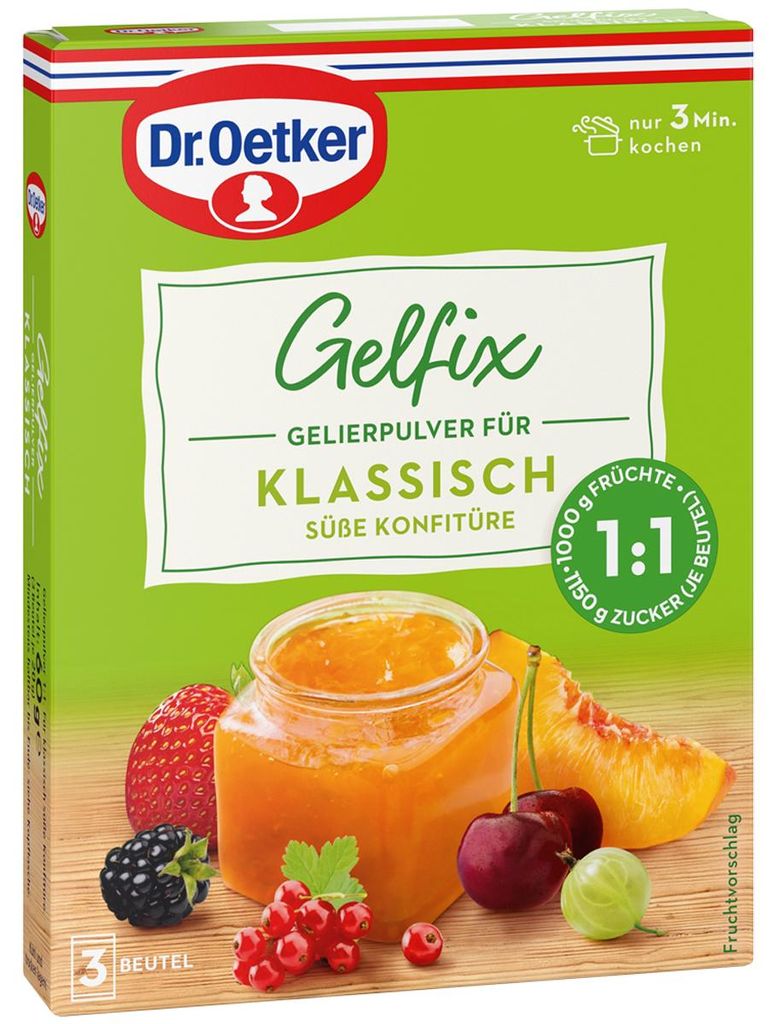 Oetker Gelfix Classic 1:1 0,06 Kg Produktbild 
