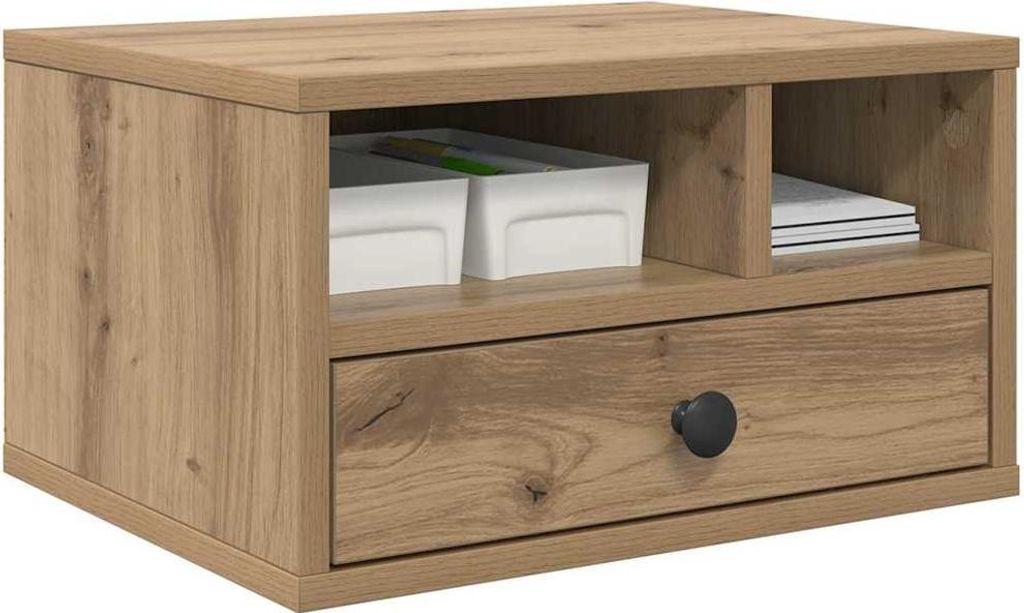 (Robust Möbel) Druckerständer Artisan-Eiche 40 x 32 x 24cm Holzwerkstoff - CL948168 - Sonstiges Druckerzubehör