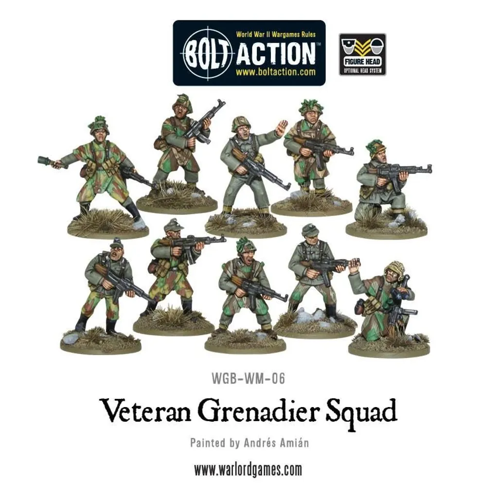Kit de Figurines Armée Allemande Bolt Action Seconde Guerre Mondiale