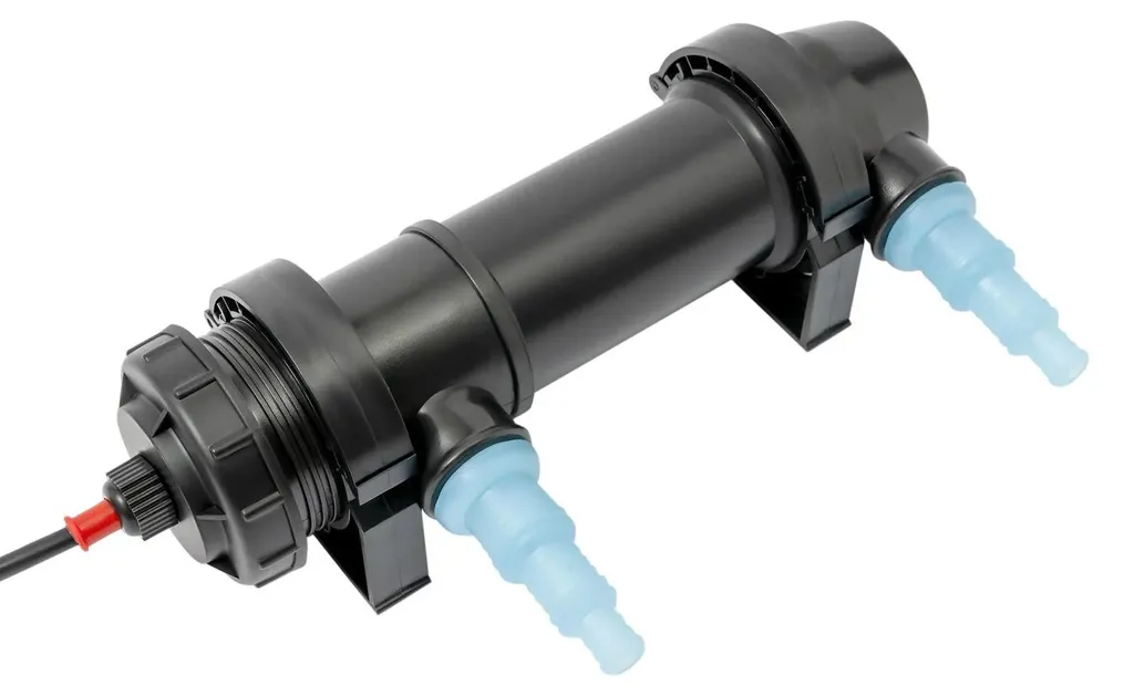 Stérilisateur UV Aquarium et Bassin 18W Noir - Purificateur UV-H18