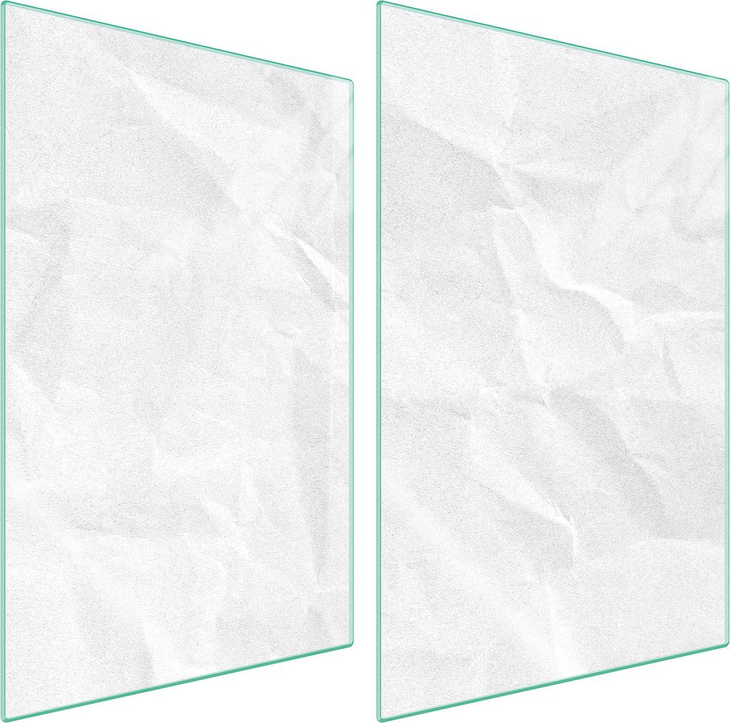Glasschutzplatte Für Küche 2X35X52 Weiss