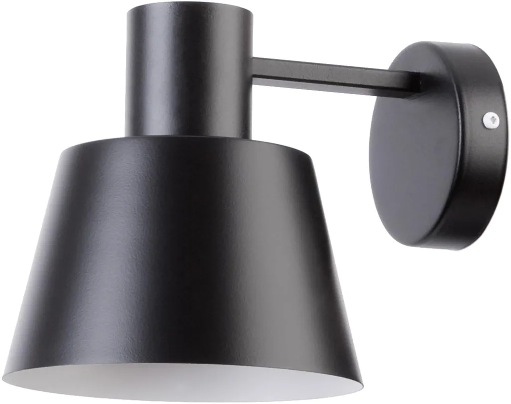 Applique Murale E27 Dunka : Solution Éclairage Gain de Place en Métal