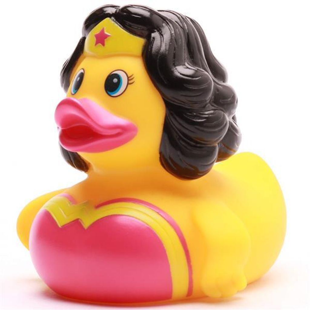 Badeente Wonderduck pink Vinyl 8,5 cm