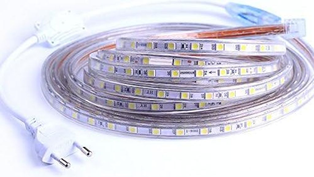 LED Strip 2M, IP65 Wasserdichter Lichtstreifen Für Schrankbeleuchtung & Outdoor-Dekoration Mit Montageclips