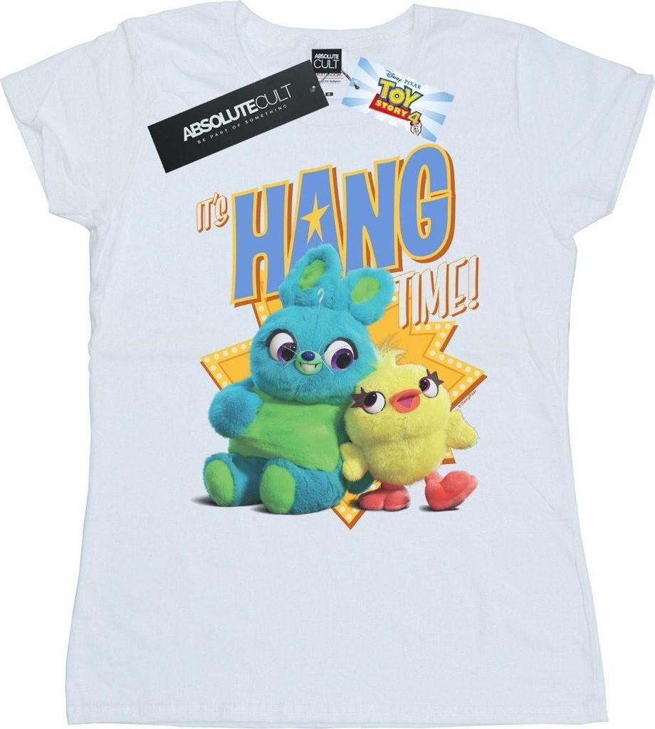 Disney - "Toy Story 4 It's Hang Time" T-Shirt für Damen BI44361 (L) (Weiß)