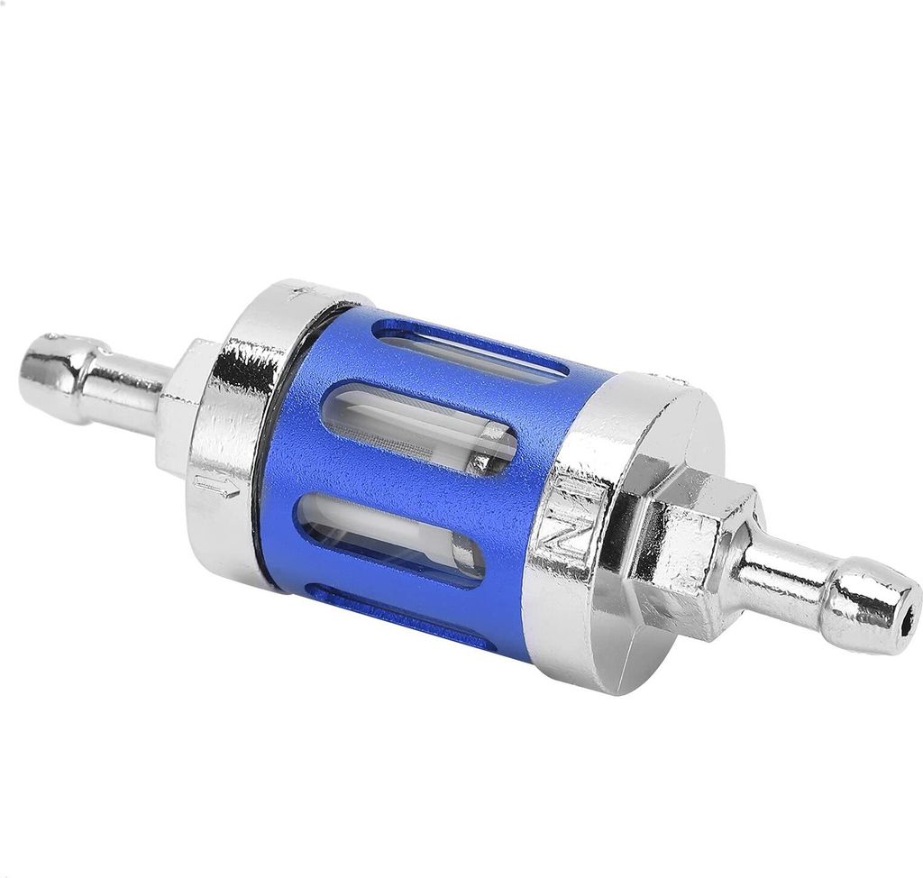 INF Universeel brandstoffilter voor motorfiets/ATV, blauw Productafbeelding 