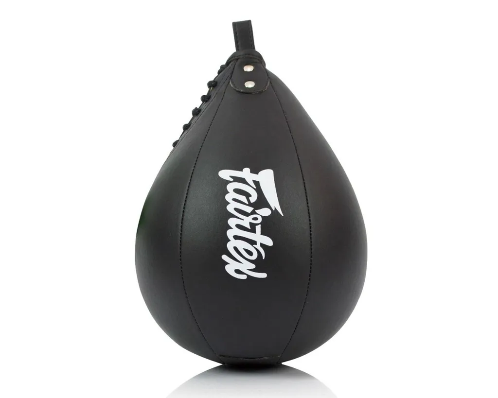 Fairtex SB2 poire de vitesse noire pour boxeurs exigeants