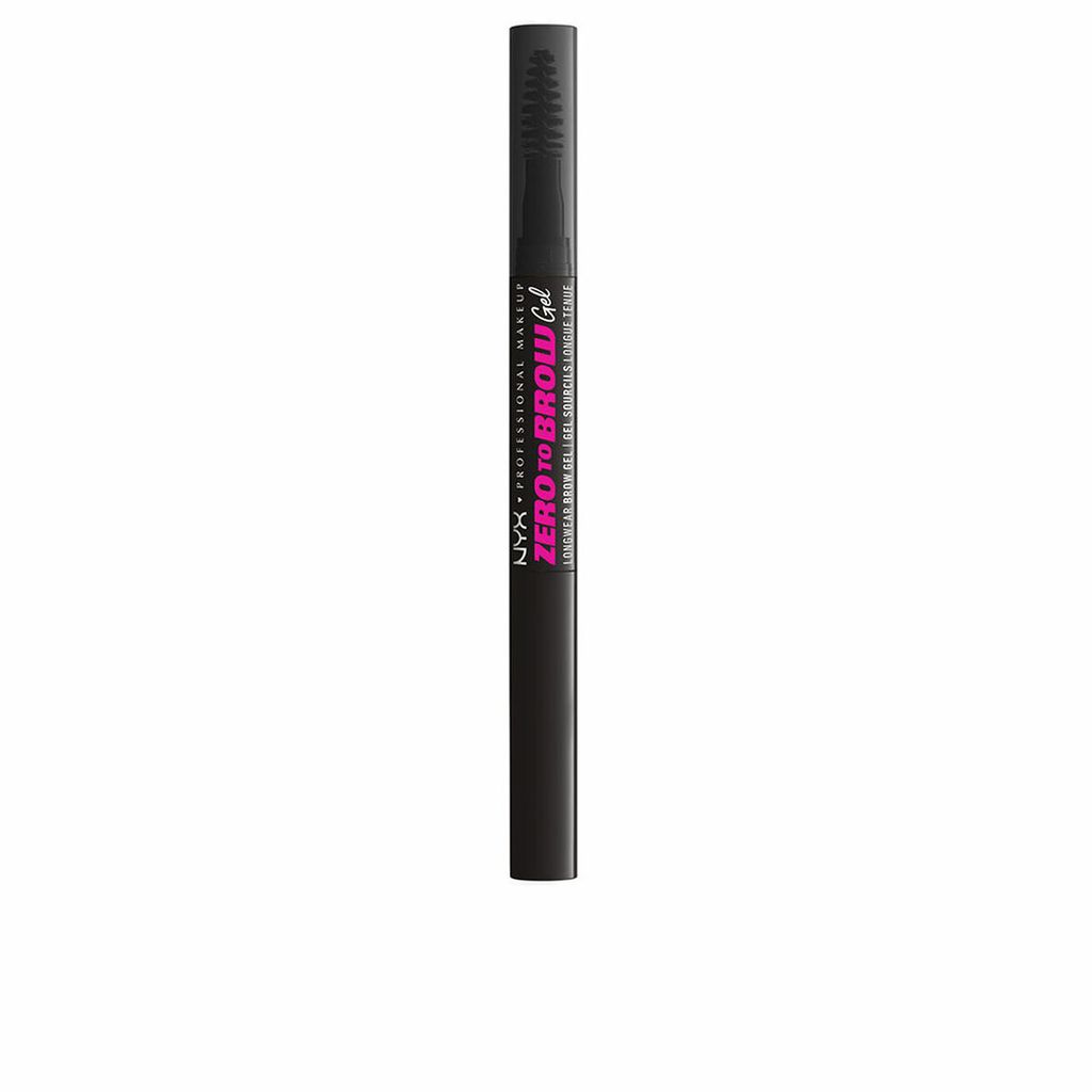 Volumierendes Gel für Augenbrauen NYX Zero To Brow No 08 Black 2 ml