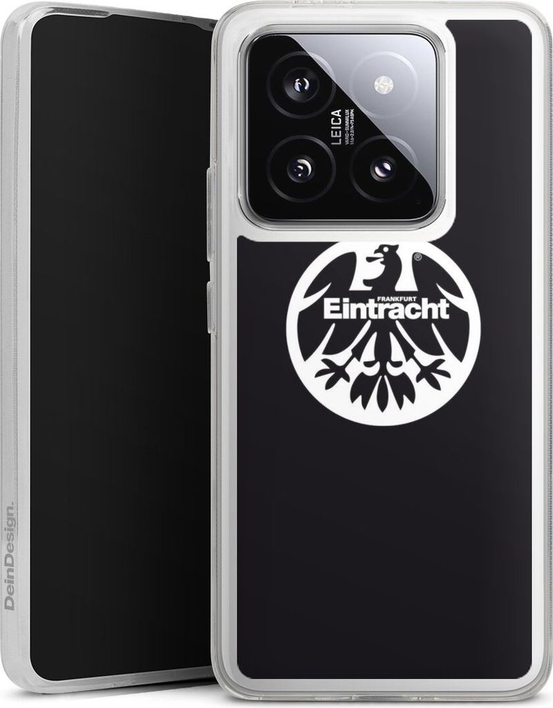 DeinDesign Handyhülle für Xiaomi 14T Silikon Hülle Case Smartphone Schutzhülle Adler Eintracht Frankfurt Logo