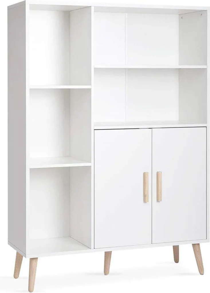 Armoire de magasin modulable avec étagères renforcées noir
