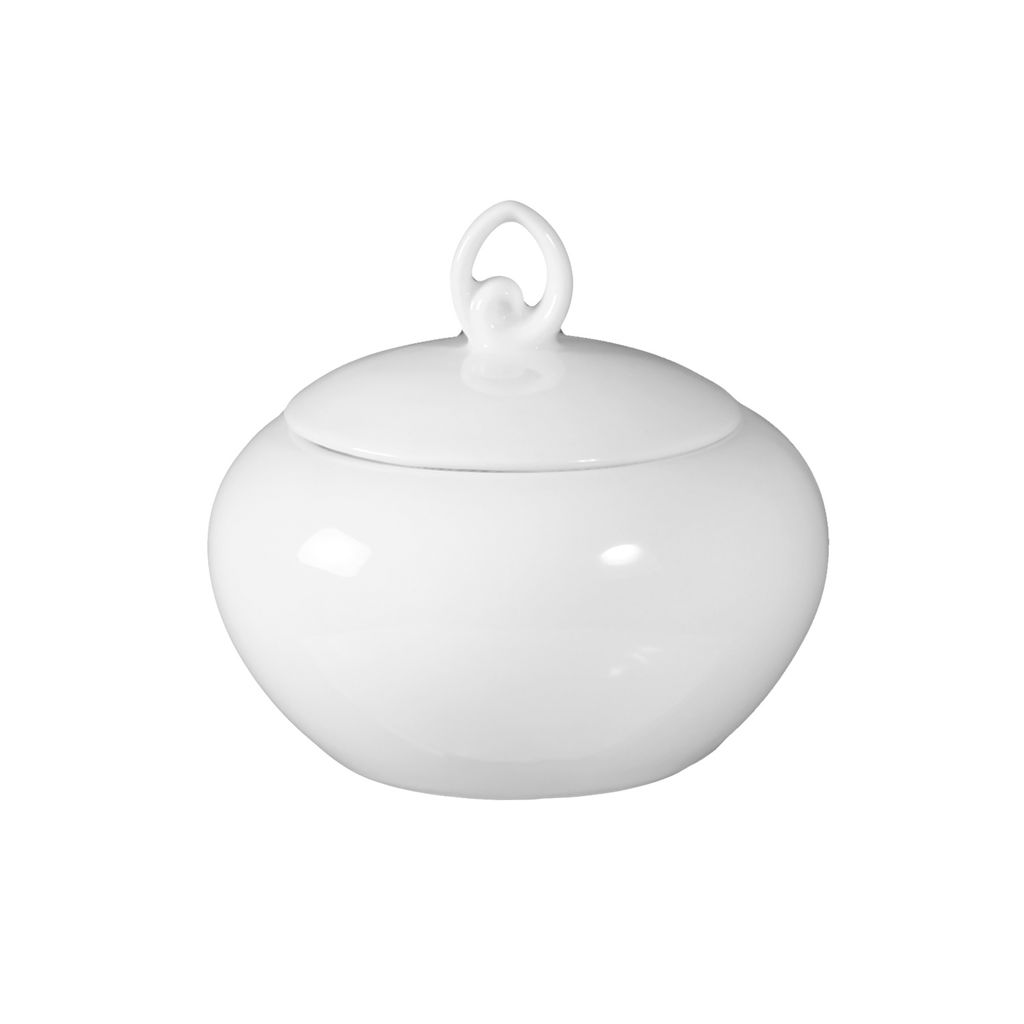Seltmann Weiden Rondo / Liane weiß Zuckerdose 2 Personen 0,18 L