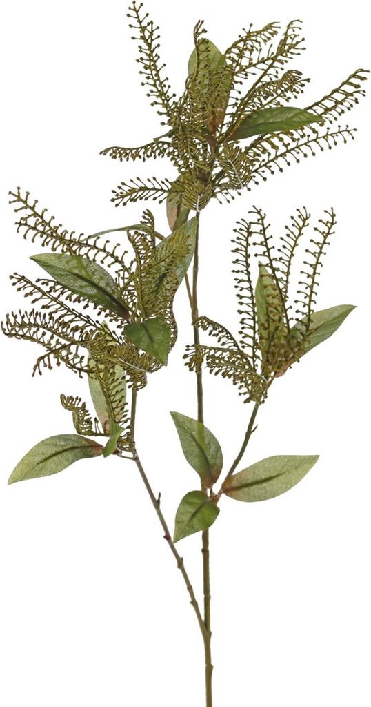 artplants.de Künstliche Lavendelheide VILLADS, grün, 90cm - Deko Blume