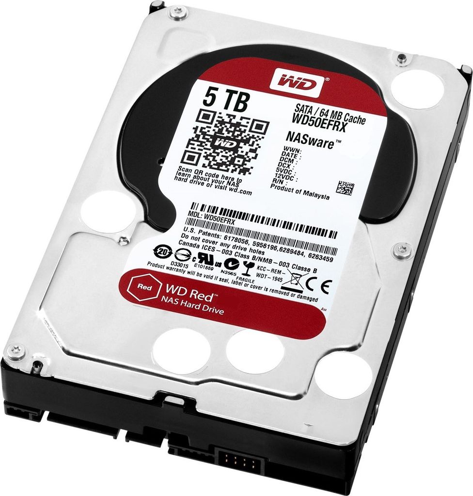 Western Digital Red WD50EFRX 5 TB Festplatte Produktbild 