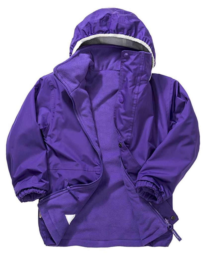 Result - Fleecejacke wendbar für Kinder LT6166 (140) (Violett)