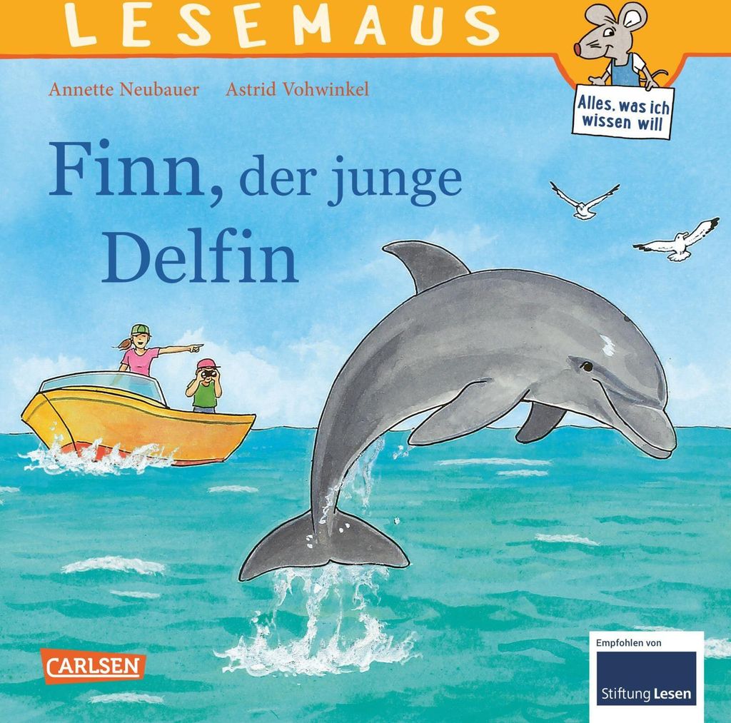 Finn, der junge Delfin