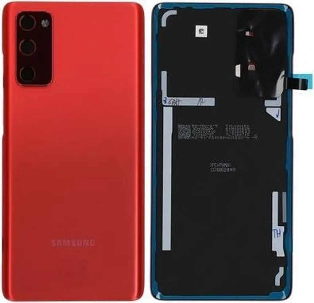 Coque arrière Samsung S20 FE Rouge Nuage GH82-24263E G780 G781 d'origine