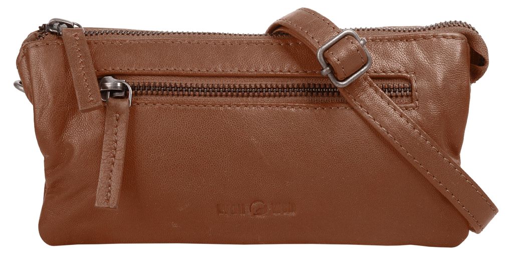 Wou Wou Umhängetasche Damen 101231 cognac