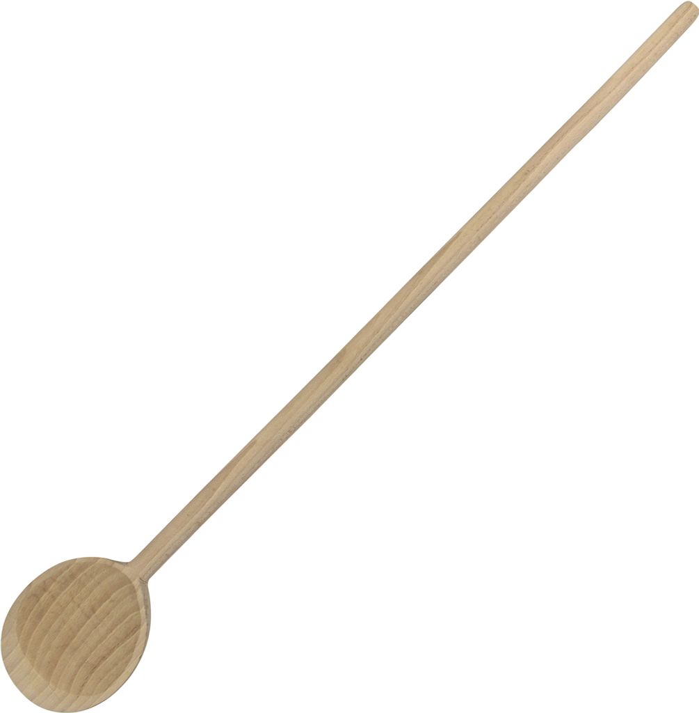Holz Kochlöffel 80 cm länge Kopfdurchmesser ca. 10 cm Produktbild 