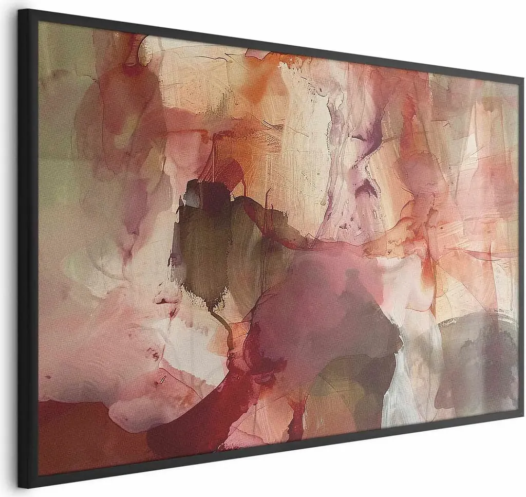 Poster Primavera composizione 60x40 cm con cornice nera senza margine